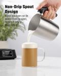 KIDISLE 5-in-1 Milk Frother and Steamer