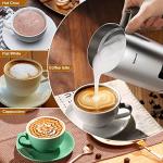 BIZEWO 4 IN 1 Electric Milk Frother and Warmer