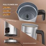 BIZEWO 4 IN 1 Electric Milk Frother and Warmer