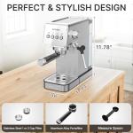 AYCHIRO 20 Bar Espresso Machine with Milk Frother