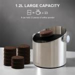 Ompellus Large Espresso Knock Box with Non-Slip Base