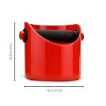 Dreamfarm Grindenstein Compact Espresso Knock Box - Red