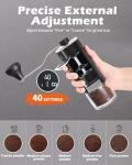 Manual Coffee Grinder with Adjustable Settings
