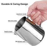 12oz Stainless Steel Milk Frothing Pitcher