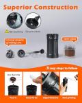 Manual Coffee Grinder with Adjustable Settings