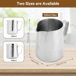 18oz Stainless Steel Milk Frothing Pitcher