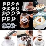 Electric Handheld Milk Frother Art Set