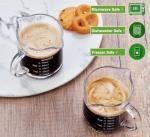 Ackers Espresso Cup and Milk Frothing Pitcher Set