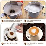 Electric Handheld Milk Frother Art Set