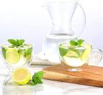 Ecooe Double Walled Glass Coffee Mugs Set of 2