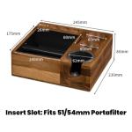 MOJAE 9-in-1 Espresso Knock Box and Tamper