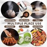 Stainless Steel Coffee Shaker Set with Stencils