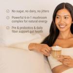 Vanilla Latte Coffee Alternative with Mushroom Blend