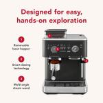 KitchenAid Semi Automatic Espresso Machine with Grinder