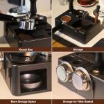 MEION 10-in-1 Espresso Tamping Station and Knock Box