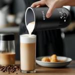 DEVINC 4-in-1 Electric Milk Frother and Steamer