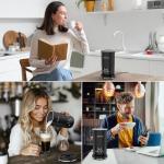 DEVINC 4-in-1 Electric Milk Frother and Steamer