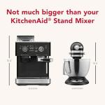 KitchenAid Semi Automatic Espresso Machine with Grinder