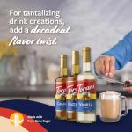 Torani Coffee Syrup Variety Pack: Vanilla, Caramel, Hazelnut