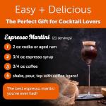 Espresso Syrup 16 oz for Coffee & Desserts