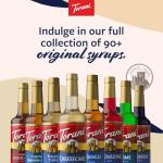 Torani Coffee Syrup Variety Pack: Vanilla, Caramel, Hazelnut