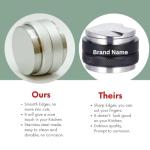 Dual-Head Espresso Tamper and Distributor Accessory