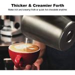 17oz Stainless Steel Milk Frother for Home Drinks