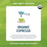 Cameron's Organic Espresso Whole Bean Coffee, 28 oz