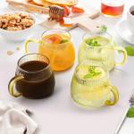 AVLA 6 Pack 16 OZ Clear Coffee Mugs