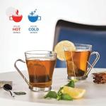 Bormioli Rocco Oslo Cappuccino Glass Cups Set of 4
