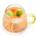 AVLA 6 Pack 16 OZ Clear Coffee Mugs