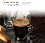 Bormioli Rocco Oslo Cappuccino Glass Cups Set of 4