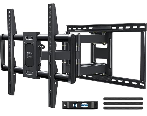 Mounting Dream UL Listed TV Wall Mount Bracket for Most 42-90 Inch TVs, Full Motion TV Mount with Articulating Arms, Max VESA 600x400mm and 132 lbs, Fits 16", 18", 24" Studs, MD2298
