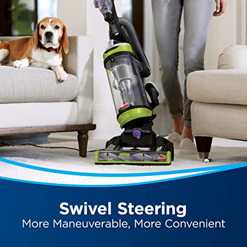 BISSELL Cleanview Swivel Pet Upright Bagless Vacuum Cleaner, Green, 2252