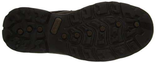 Timberland Men's Flume Mid Waterproof Hiking Boot, Dark Brown, 9