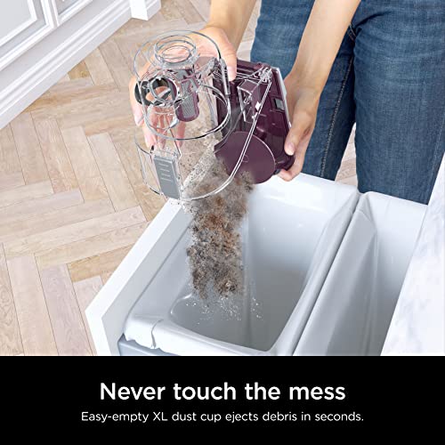 Shark Rocket DeluxePro Ultra-Light Upright Corded Stick Vacuum, Bordeaux