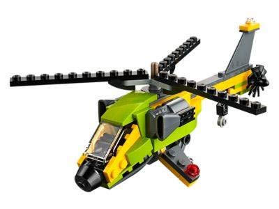 LEGO Creator 3in1 Helicopter Adventure 31092 Building Kit (157 Pieces)