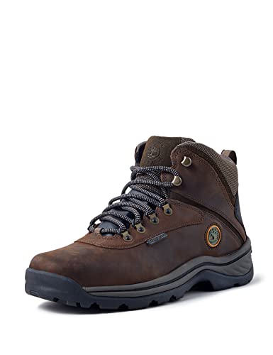 Timberland Men's White Ledge Mid Waterproof Boot,Dark Brown,14 W US