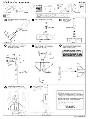Smithsonian Science Activities Rocket Science Kit
