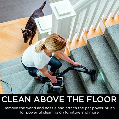 Shark Rotator Powered Lift-Away TruePet Upright Corded Bagless Vacuum for Carpet and Hard Floor with Hand Vacuum and Anti-Allergy Seal