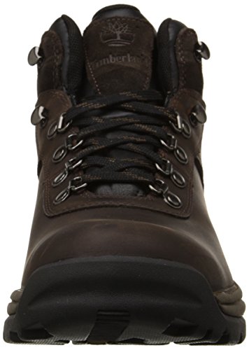 Timberland Men's Flume Mid Waterproof Hiking Boot, Dark Brown, 11