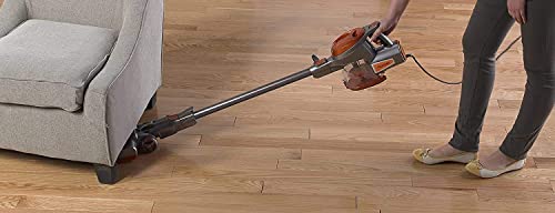 SharkNinja HV301 Rocket Stick Vacuum, Orange and Gray - Renewed