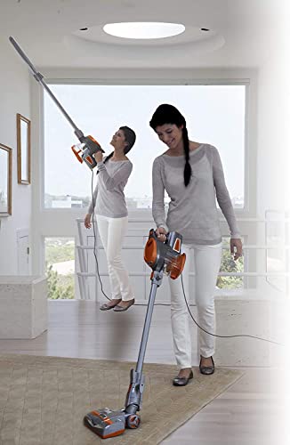 SharkNinja HV301 Rocket Stick Vacuum, Orange and Gray - Renewed