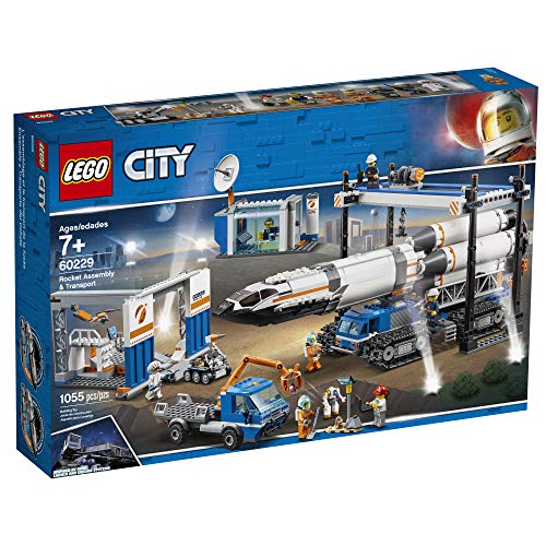 LEGO City Rocket Assembly & Transport 60229 Building Kit (1055 Pieces)