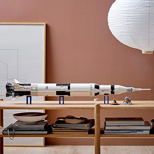 LEGO Ideas NASA Apollo Saturn V 21309 Outer Space Model Rocket for Kids and Adults, Science Building Kit (1969 Pieces)