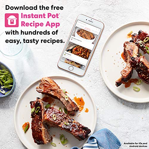 Instant Pot Duo 7-in-1 Electric Pressure Cooker, Slow Cooker, Rice Cooker, Steamer, Sauté, Yogurt Maker, Warmer & Sterilizer, Includes Free App with over 1900 Recipes, Stainless Steel, 8 Quart