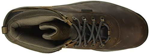 Timberland Men's White Ledge Mid Waterproof Boot,Dark Brown,7.5 W US