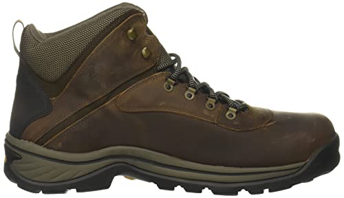 Timberland Men's White Ledge Mid Waterproof Boot,Dark Brown,7.5 W US