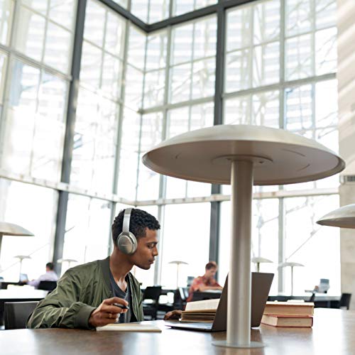 Bose QuietComfort 35 II Noise Cancelling Bluetooth Headphonesâ Wireless, Over Ear Headphones with Built in Microphone and Alexa Voice Control, Silver