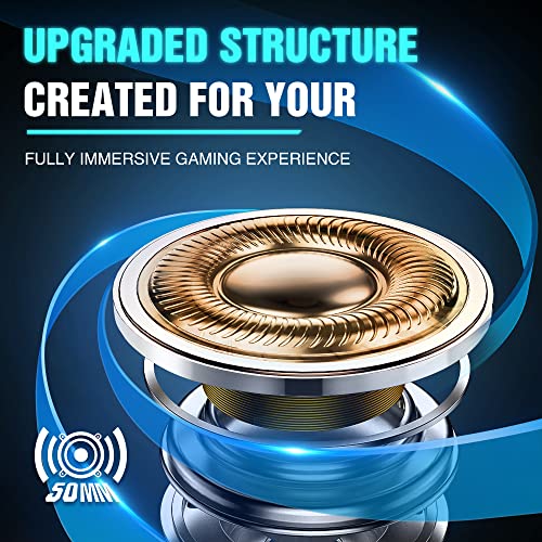 BENGOO V-4 Gaming Headset for Xbox One, PS4, PC, Controller, Noise Cancelling Over Ear Headphones with Mic, LED Light Bass Surround Soft Memory Earmuffs for PS2 Mac Nintendo Switch Games